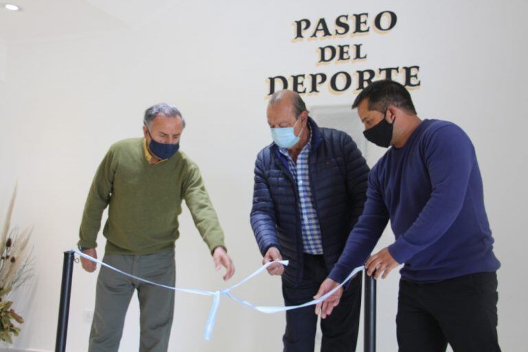 Inauguración Paseo del Deporte en el Polideportivo de Tres Arroyos