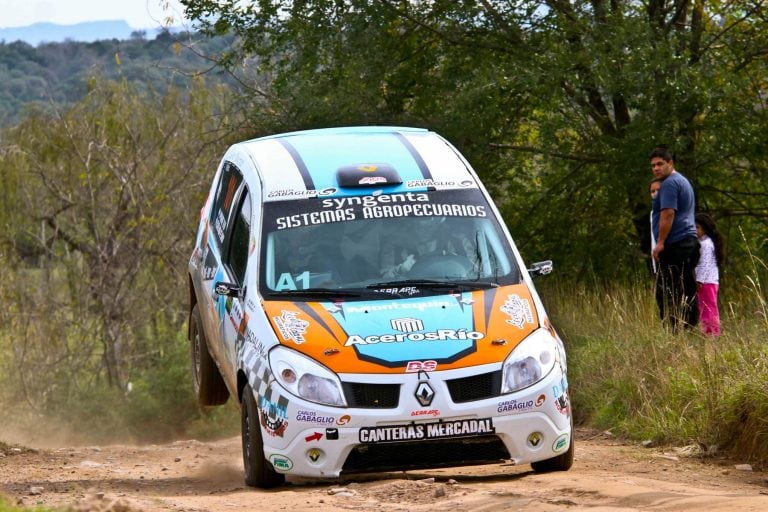 Mauro Cravero, protagonista en el Rally Cordobés.