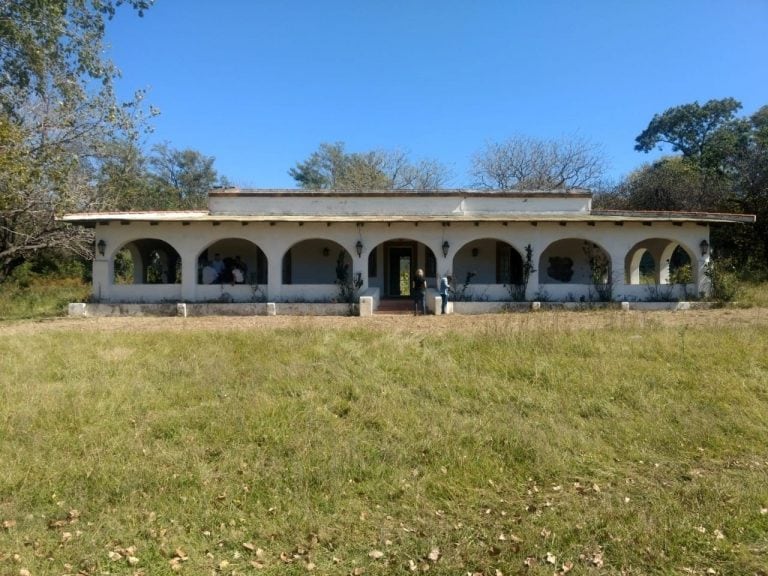 Lugar donde realizaron el relevamiento para declarar Monumento Histórico Cultural.