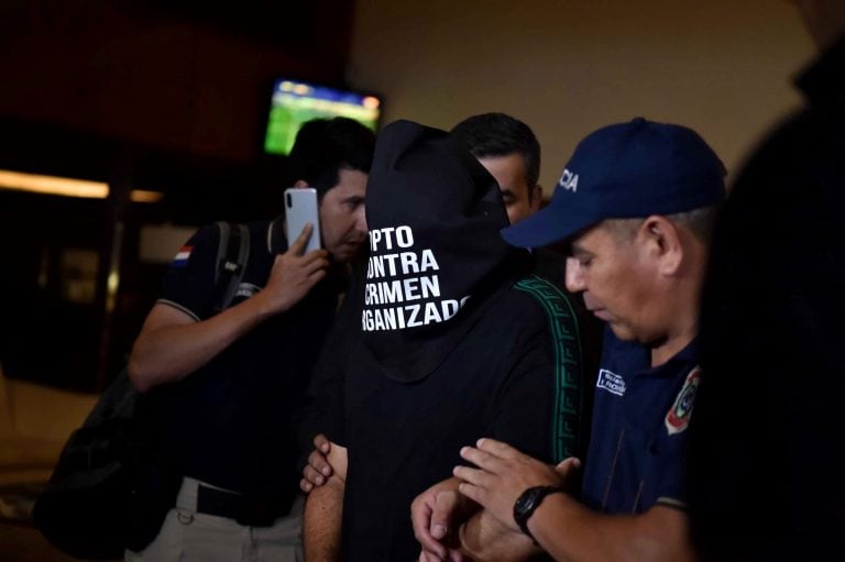 El único detenido (NORBERTO DUARTE / AFP)