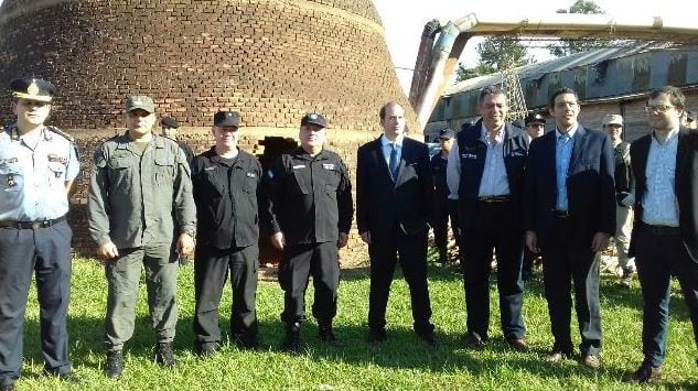 Quema Nacional de Droga en Candelaria. (Foto: Misiones Online)