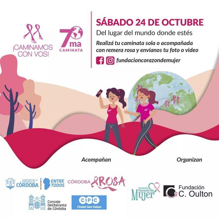 Desde 2014, en cada mes de octubre, la Fundación moviliza y concientiza.