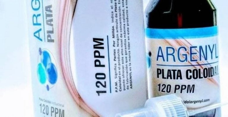 "Argenyl Plata Coloidal", prohibido por Anmat (Web)