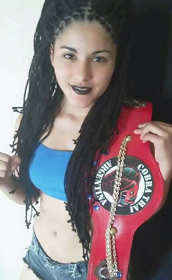 Yaselié Rodriguez, campeona internacional de Kick Boxing.