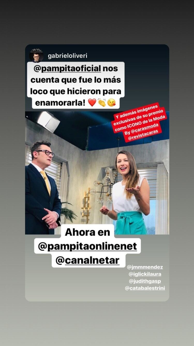 Pampita contó qué fue lo más romántico que hizo un hombre para conquistarla (Foto: Instagram/ pampitaoficial)