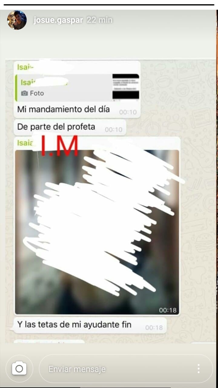 Chats misóginos en la Facultad de Medicina de la Universidad Nacional de Córdoba.