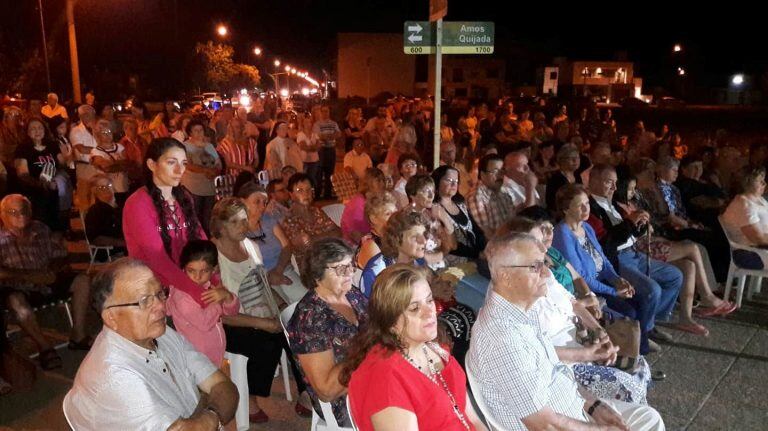 Misa y procesion Virgen del Lourdes en Arroyito