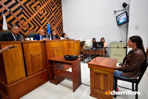 Florencia Di Marco declaró en el primer día del juicio oral.