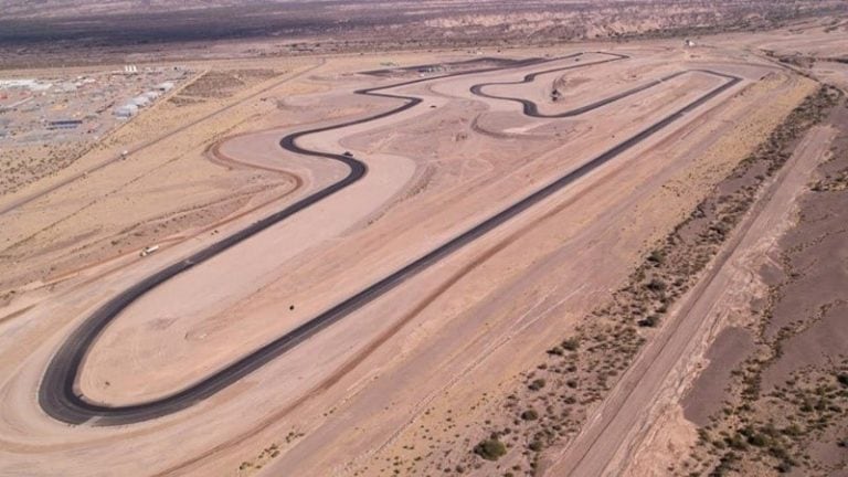 Autódromo El Villicum, antes de su construcción.