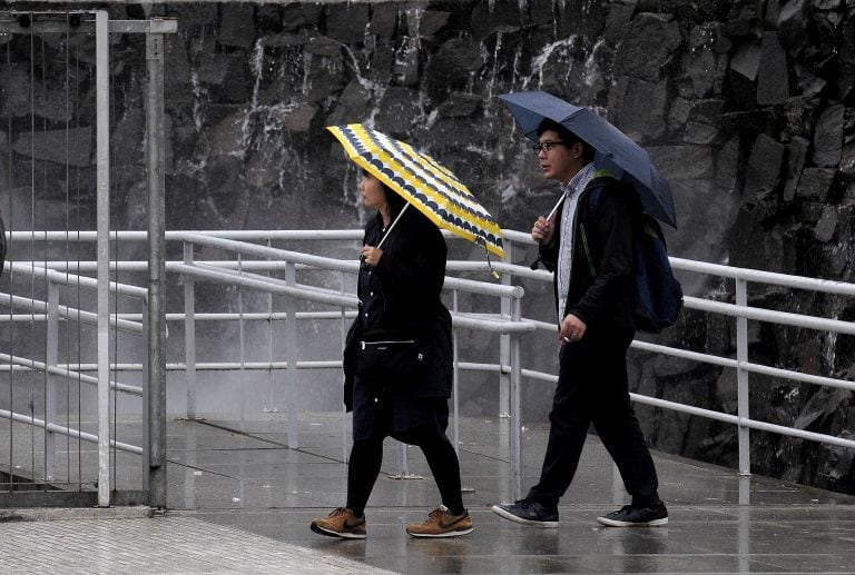 Jornada de lluvias intensas y tormentas en la ciudad de Buenos Aires. FOTO: DYN/PABLO AHARONIAN.