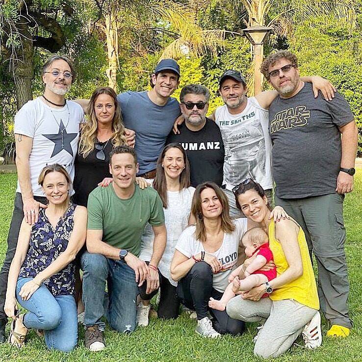 A 25 años de la mítica ficción, se volvió a juntar el elenco de Montaña Rusa (Foto: Instagram/ @duplaa_nancyok)