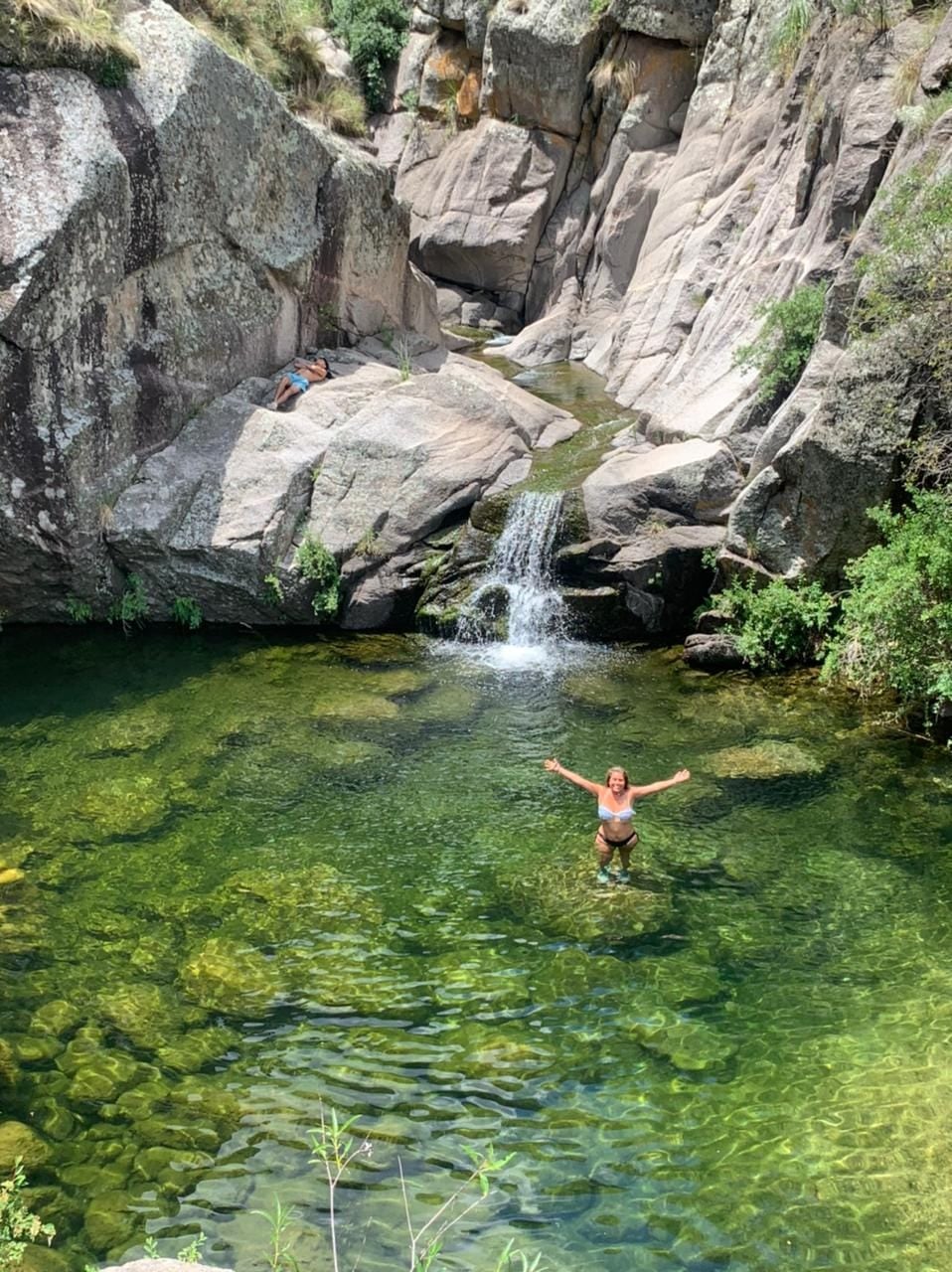 Laguna de las Uvas, Potrero de los Funes