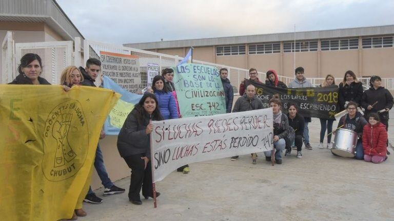 El año pasado Padres Autoconvocados reclamaron por los edificios.