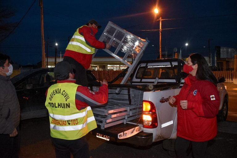 El Centro Asistencial Tolhuin recibió camas, colchones y almohadas ortopédicas