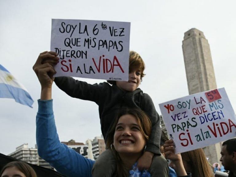 Marcha Pro Vida en Rosario