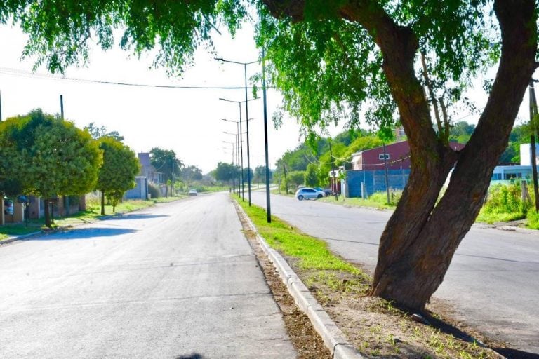 El intercambiador de la Donato Álvarez con la Rafael Núñez fue inaugurado este viernes por el intendente Mestre. (Prensa Municipalidad)