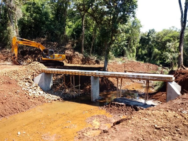 La obra de Vialidad sobre el Arrroyo Pintadito finalizó en enero. (Vialidad Provincial)