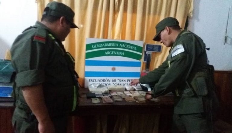 Gendarmería Nacional desarticuló banda narco (Gendarmería Nacional)