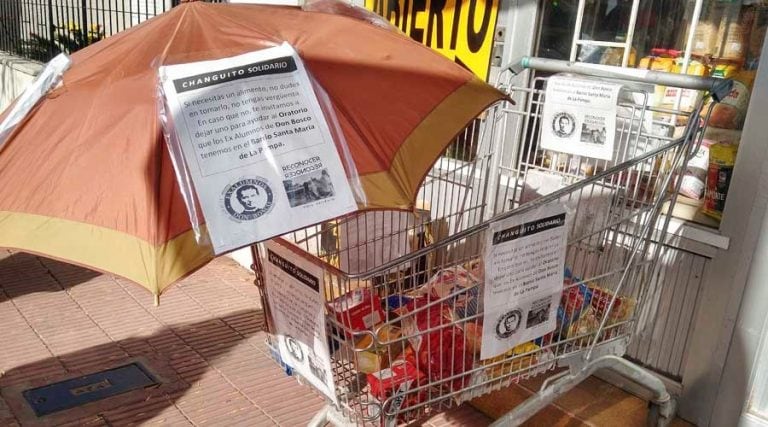 El changuito solidario (Vía Santa Rosa)