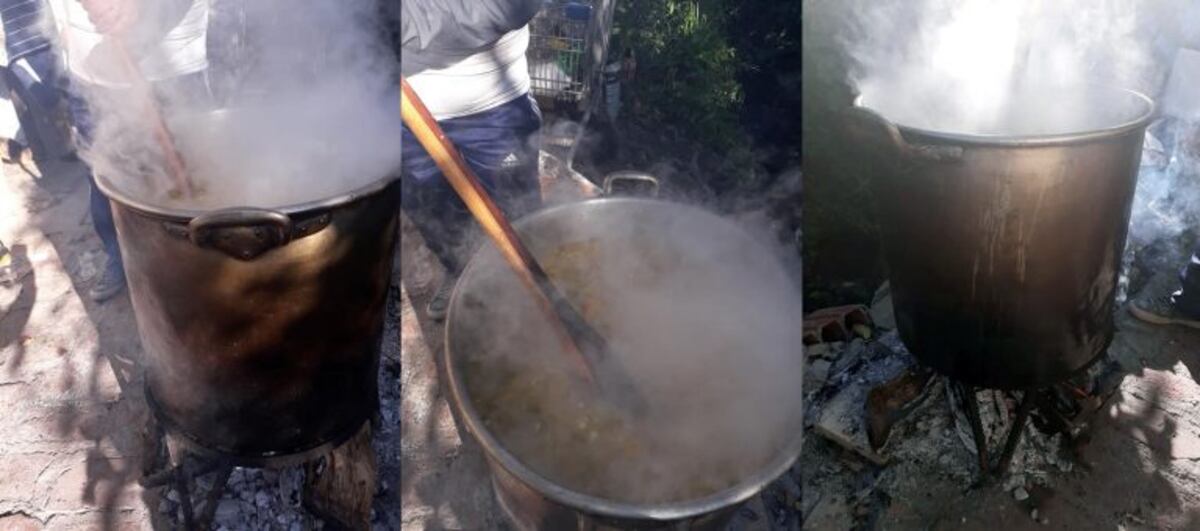 Un merendero salteño combate el frío con un guiso comunitario