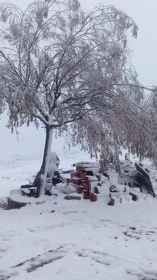 Nieve en Los Gigantes