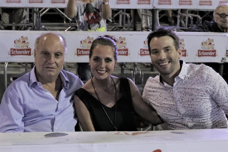 Hernán Lombardi y Conductores de Tv Pública en el Carnaval del País