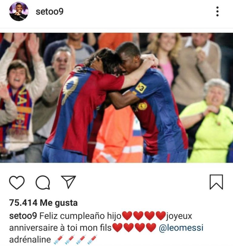 Leo Messi cumple años y el mundo del fútbol lo celebra junto a él (Foto: captura Instagram)