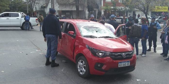 Una mujer atropelló a varias personas que estaban realizando un piquete en Resistencia