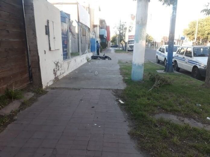 El accidente ocurrió cerca de las 6 de este viernes, a la altura de calle General Paz de la ciudad de San Luis.