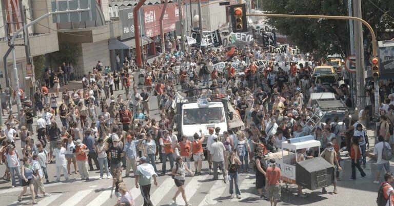 Las marchas por el pedido de aparición con vida de Luciano Arruga