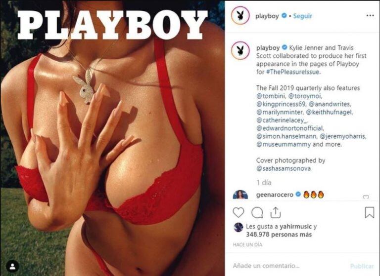 Kylie Jenner Playboy. Foto: Instagram