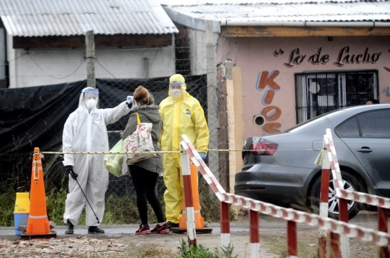 Confirmaron 92 casos de coronavirus en el barrio San Jorge de Don Torcuato. (Clarín)