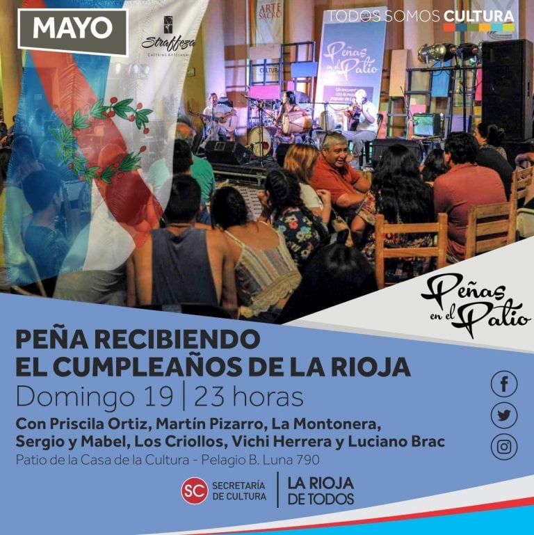 Se presentarán: Priscila Ortíz, Martín Pizarro, La Montonera, Sergio y Mabel, Los Criollos, Vichi Herrera y Luciano Brac.