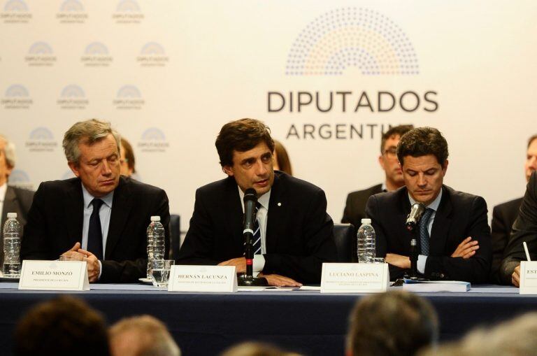 Hernán Lacunza en Diputados. (Juan Foglia)