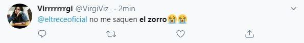 Fanaticos de "El Zorro" en las redes