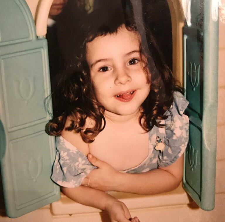 Cande Tinelli compartió fotos de su infancia (Foto: Instagram)