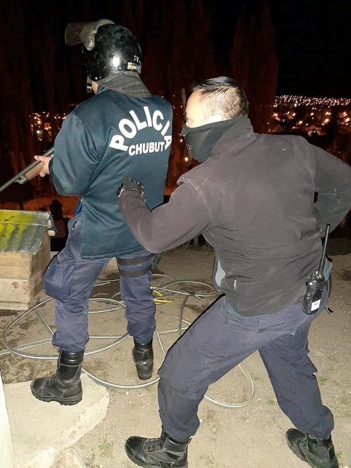 Enfrentamietnos en el barro Matadero.