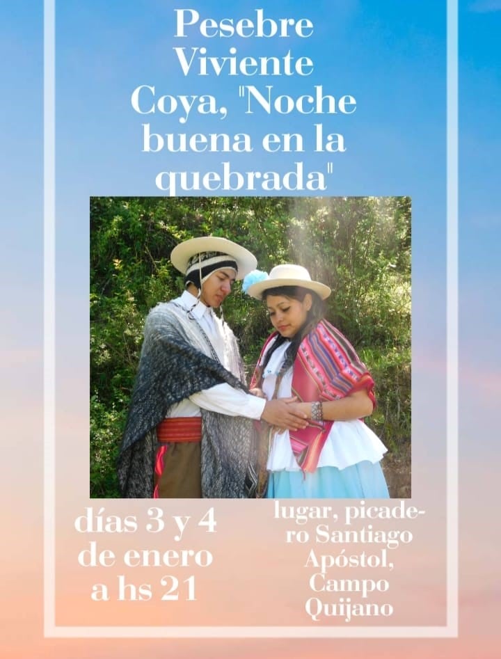 Llega el Pesebre Viviente Coya de Campo Quijano el 3 y 4 de enero (Facebook Pesebre Viviente Coya Campo Quijano)