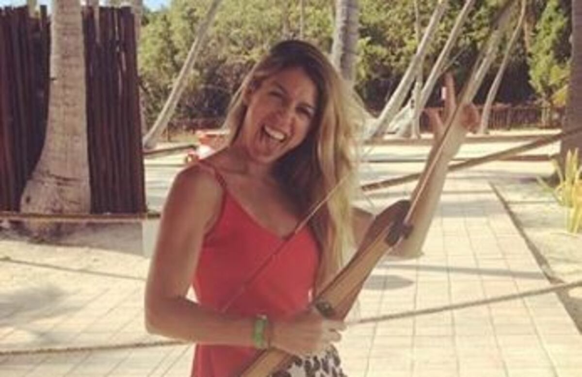 Florencia Bertotti sufrió un doloroso accidente en la playa y compartió imágenes