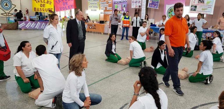 Estuvo presente el ministro de Salud Mario Kohan (Gobierno de La Pampa)