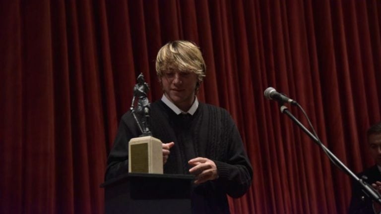 Paulo Londra en los Premios Jerónimo.