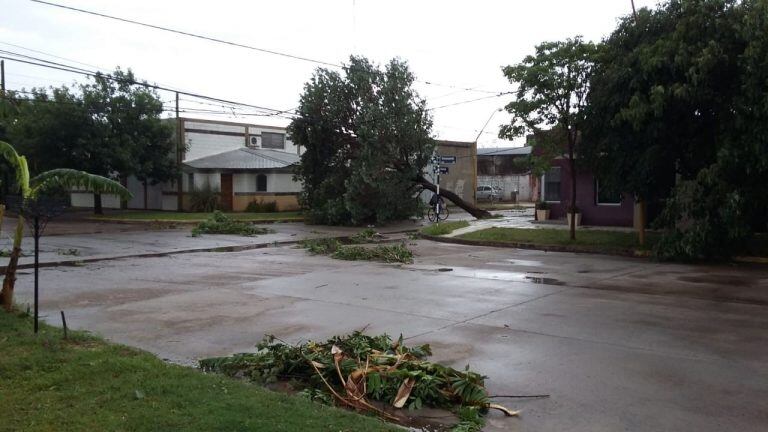 Tormenta en Córdoba.