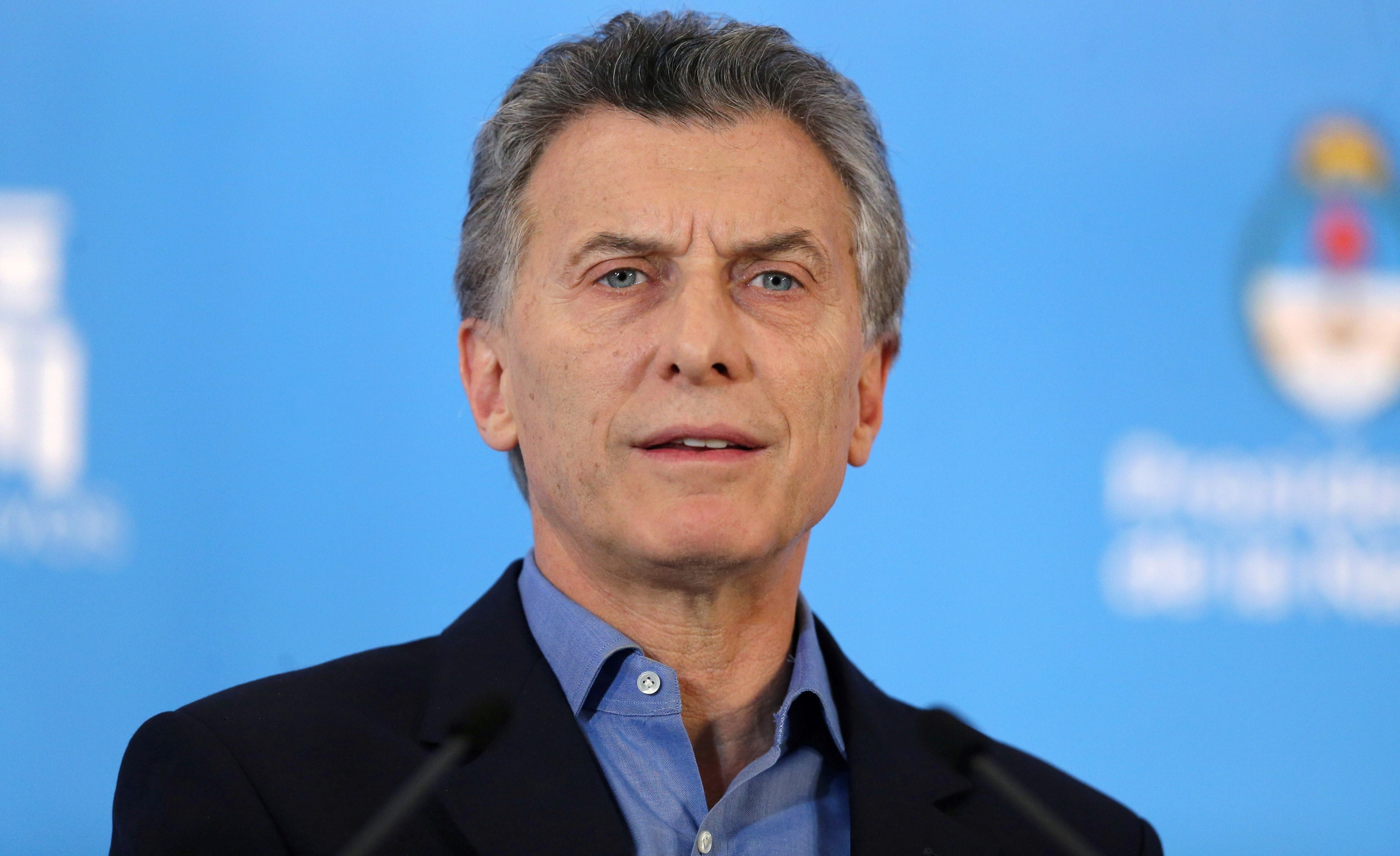 Argentine President Mauricio Macri speaks during news conference at the Olivos presidential residence in Buenos Aires, Argentina, September 28, 2016. REUTERS/Marcos Brindicci