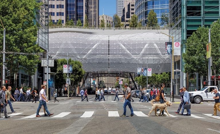 El Salesforce Transit Center en San Francisco. (Archivo)