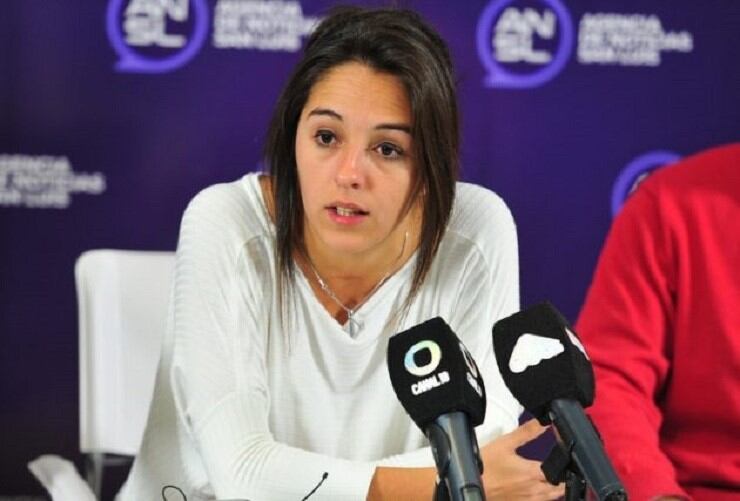 Natalia Spinuzza, ministra de Educación de San Luis.