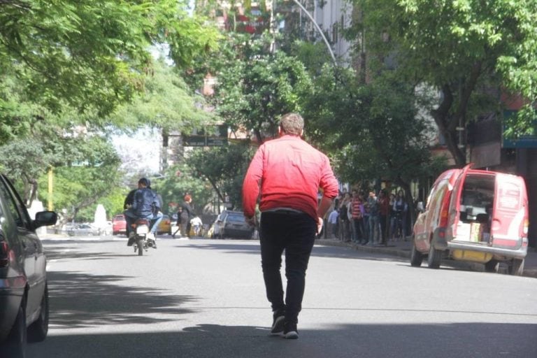 Un fotógrafo, testigo ocasional de un arrebato en pleno centro de Córdoba.