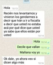 Diálogo entre Adriana Abaca, referente de Madres del Dolor, y su nuera.