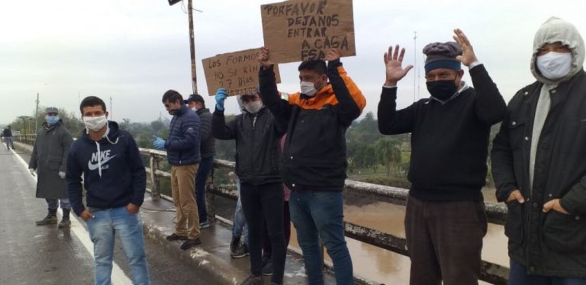 14 formoseños varados en Mansilla lograron entrar gracias la presión del periodismo