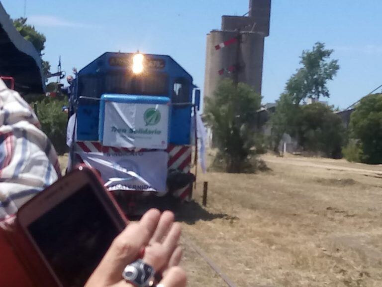 El Tren Solidario arribó a Tres Arroyos