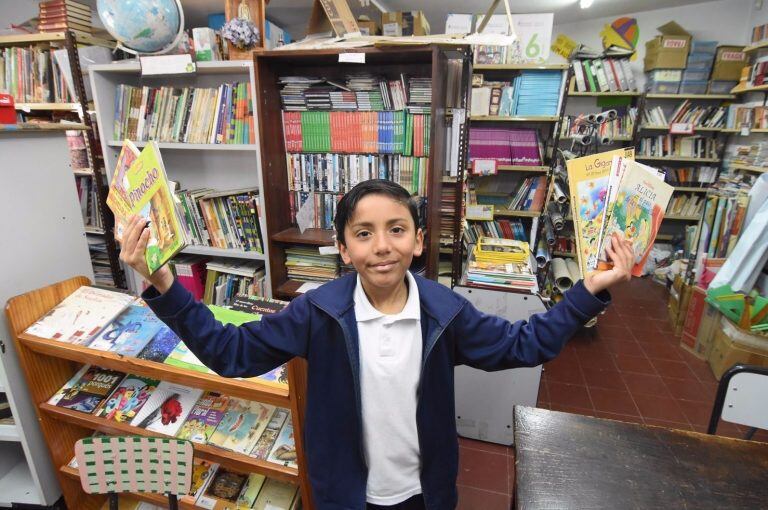 Kevin Villegas, el puntano campeón de la lectura. Foto: El Diario de la República.